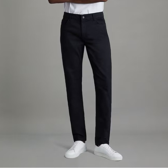 Saks fifth Deep Slim Jeans in navy - Picture 2 of 10